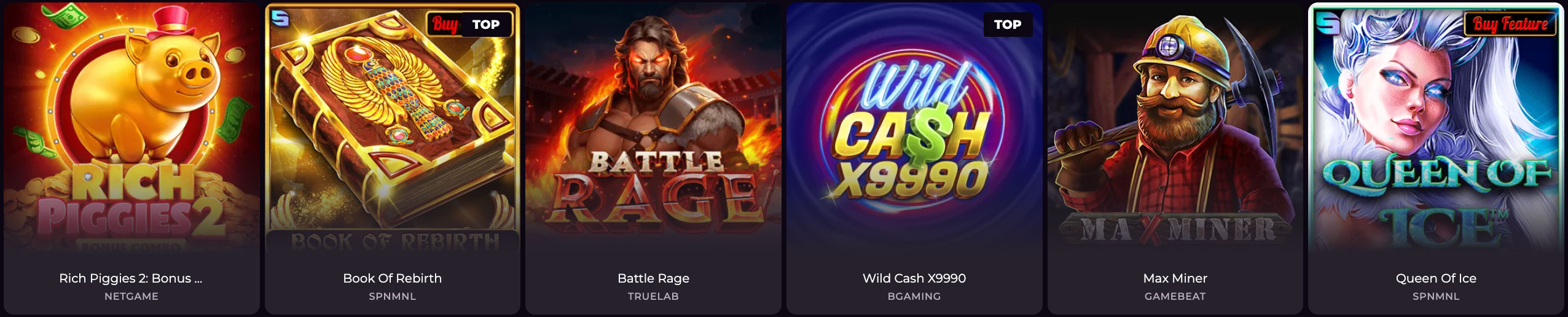 Spinch Bonus Buy Games